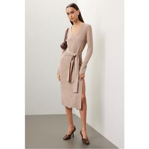 Toccin Stevie Tie-Front Dress Size: S